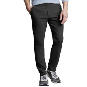 NEW Copper & Oak Men's 38X32 Black Tech Utility Cargo Pants Straight Fit M0563